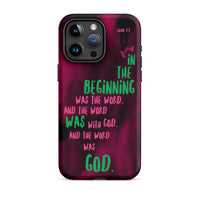 iPhone case - John 1:1