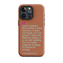 iPhone Case - 1 Corinthians 13:4