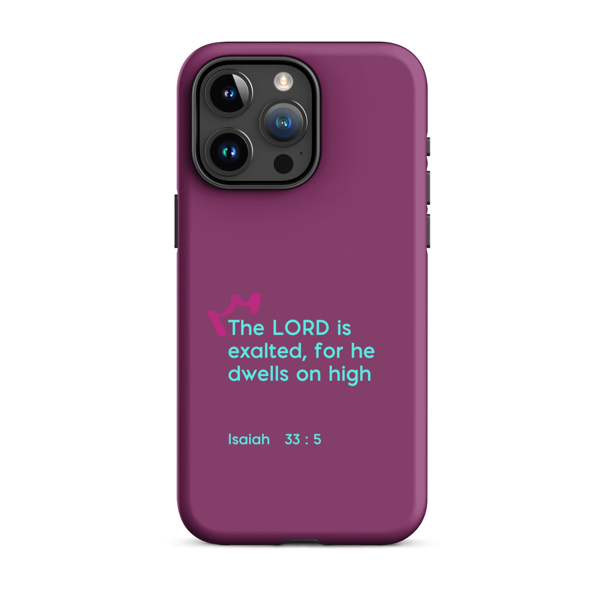 iPhone Case - Isaiah 33:5