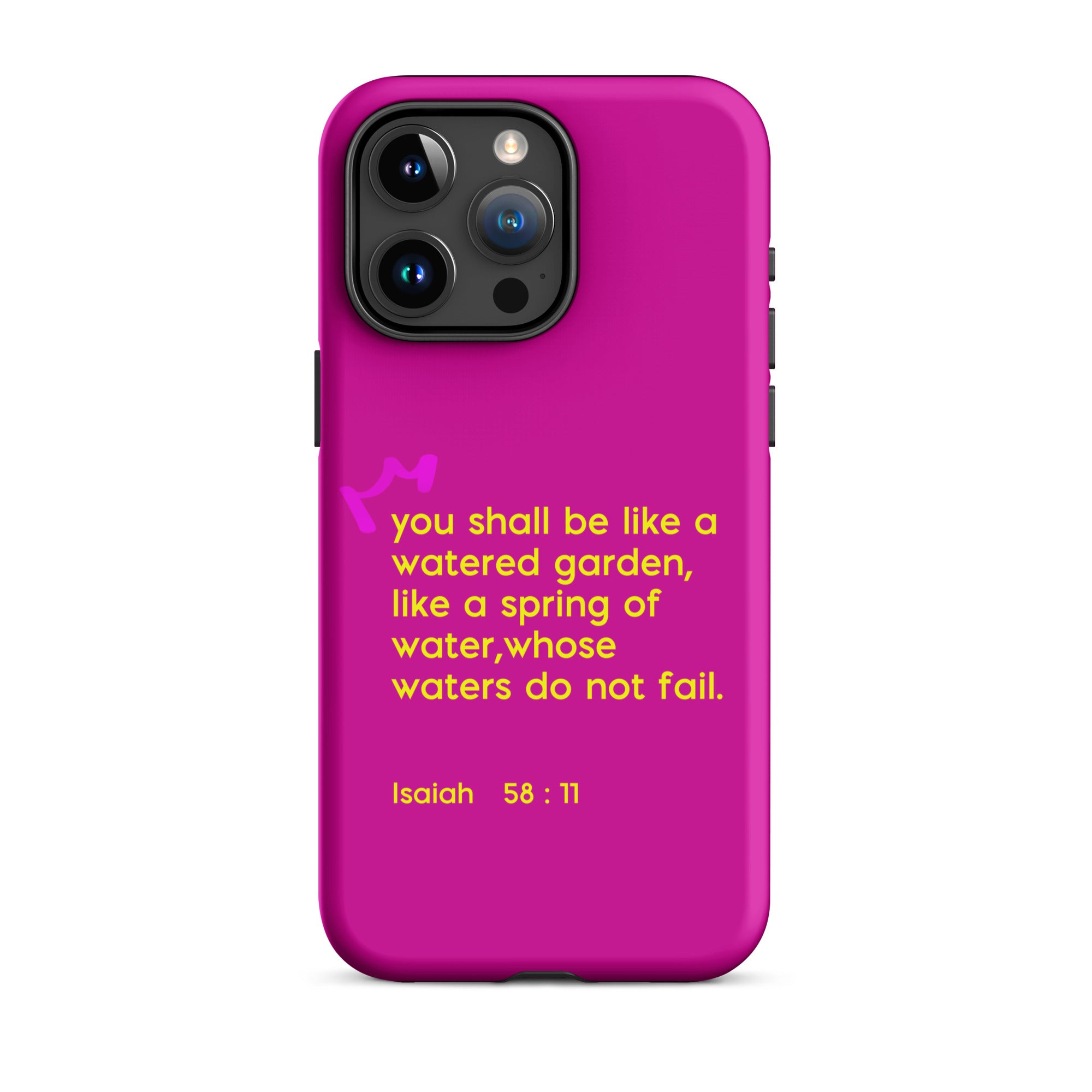 iPhone Case - Isaiah 58:11