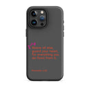 iPhone Case - Proverbs 4:23