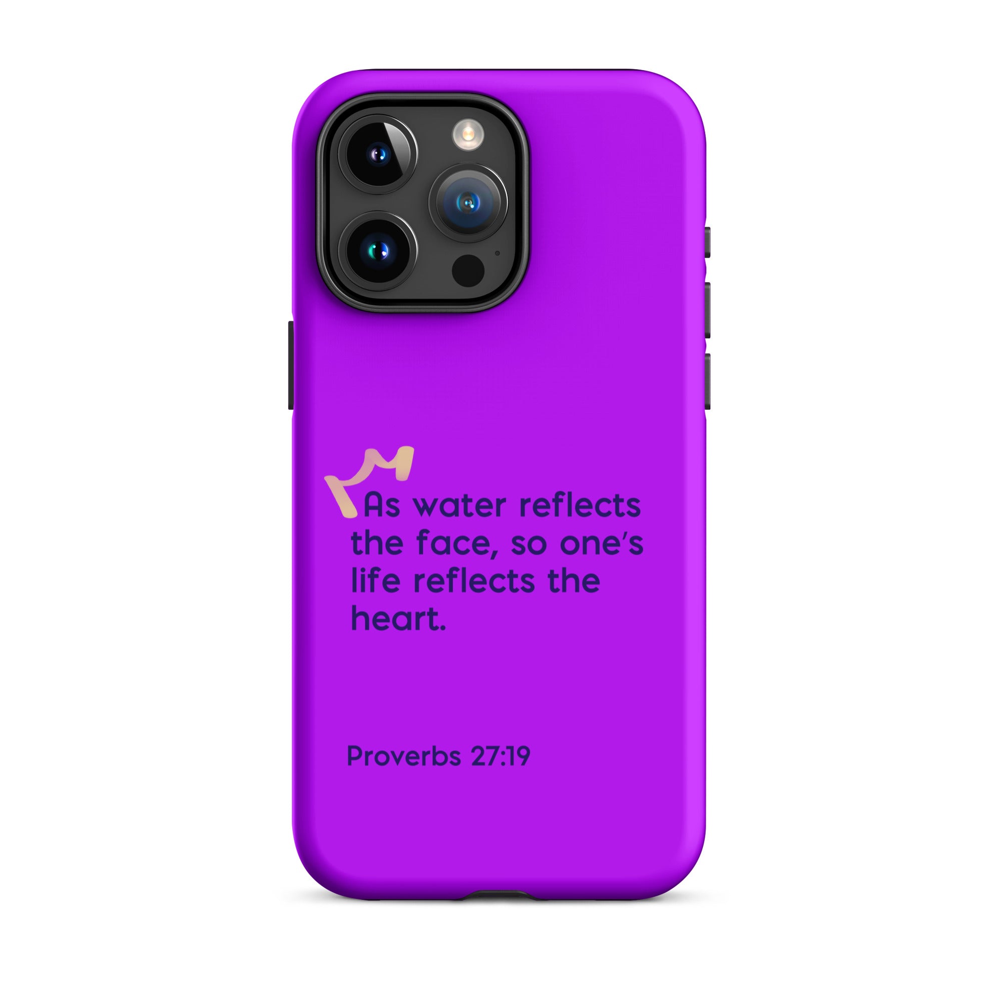 iPhone Case - Proverbs 27:19