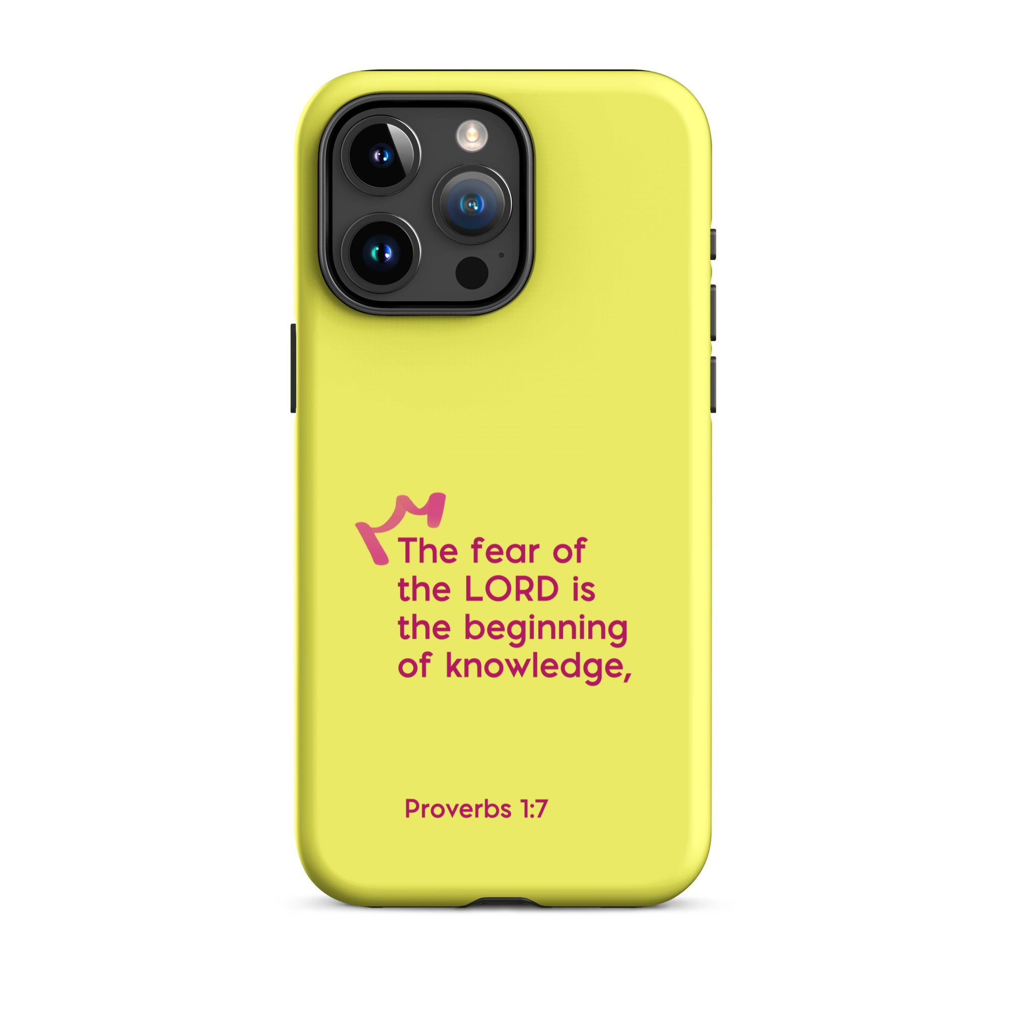 iPhone Case - Proverbs 1:7