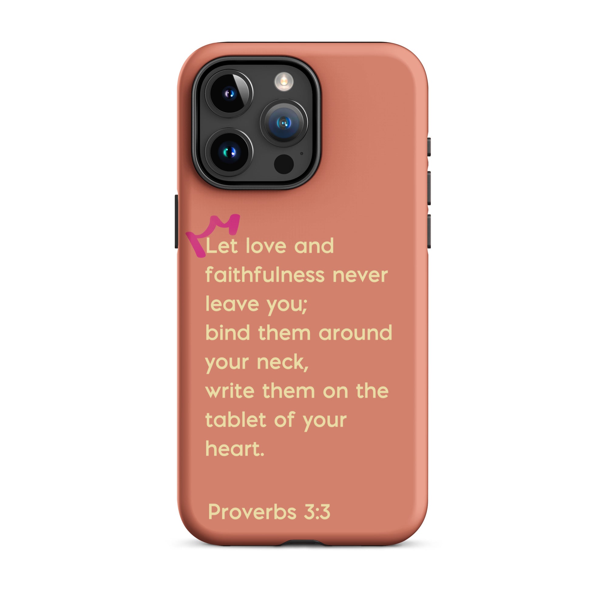 iPhone Case - Proverbs 3:3