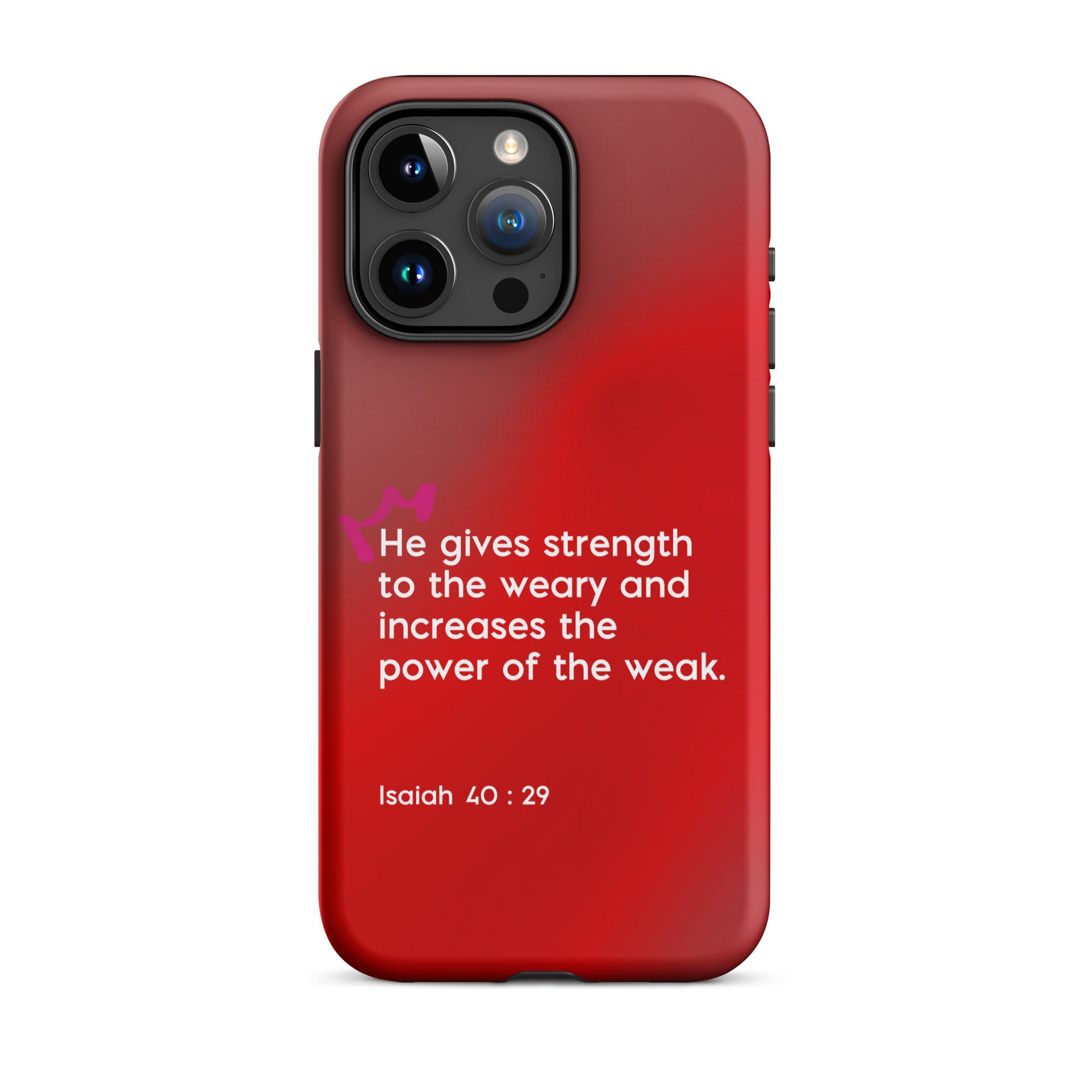 iPhone Case - Isaiah 40:29