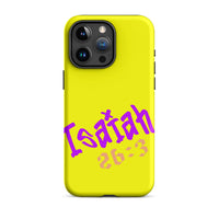 iPhone Case - Isaiah 26:3