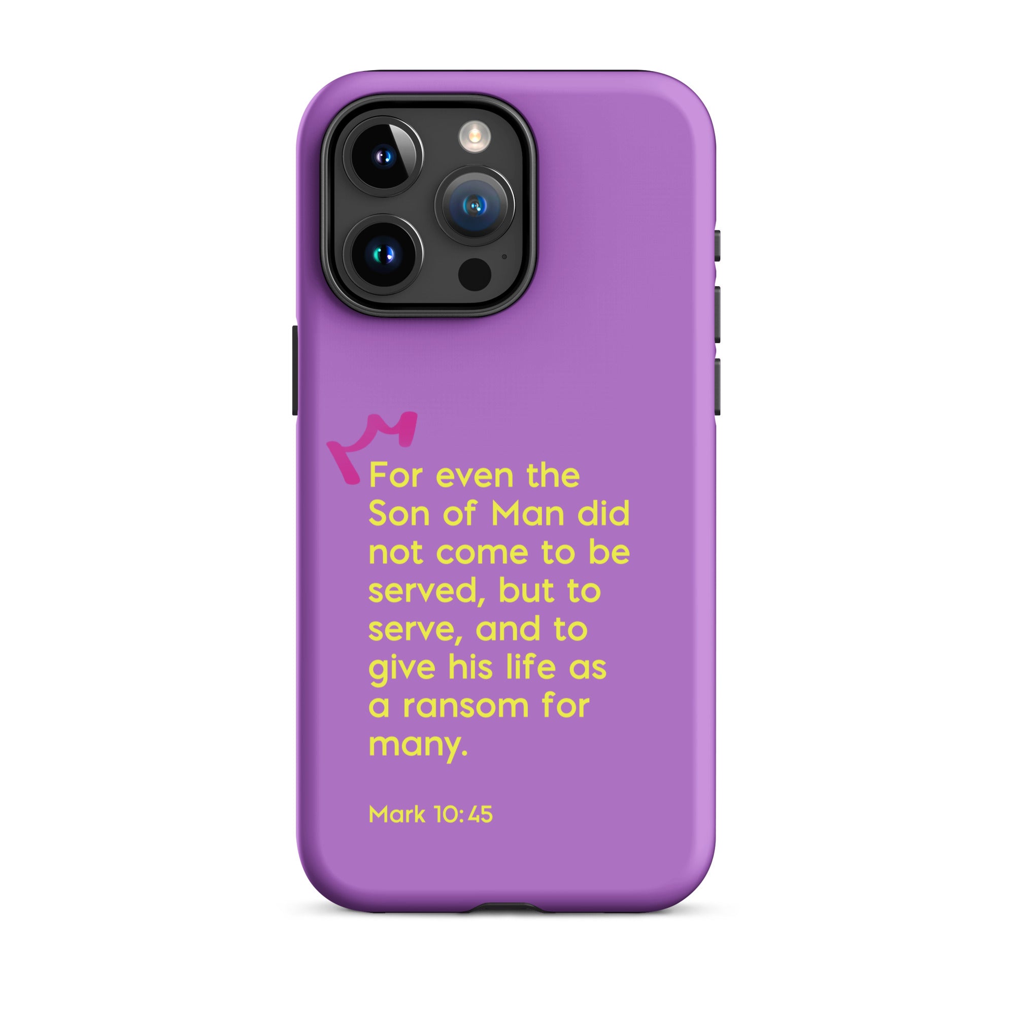 iPhone Case - Mark 18:45