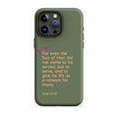 iPhone Case - Mark 18:45