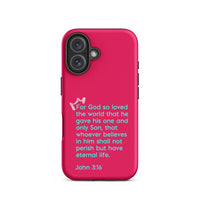 iPhone Case - John 3:16