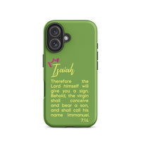 iPhone Case - Isaiah 7:34