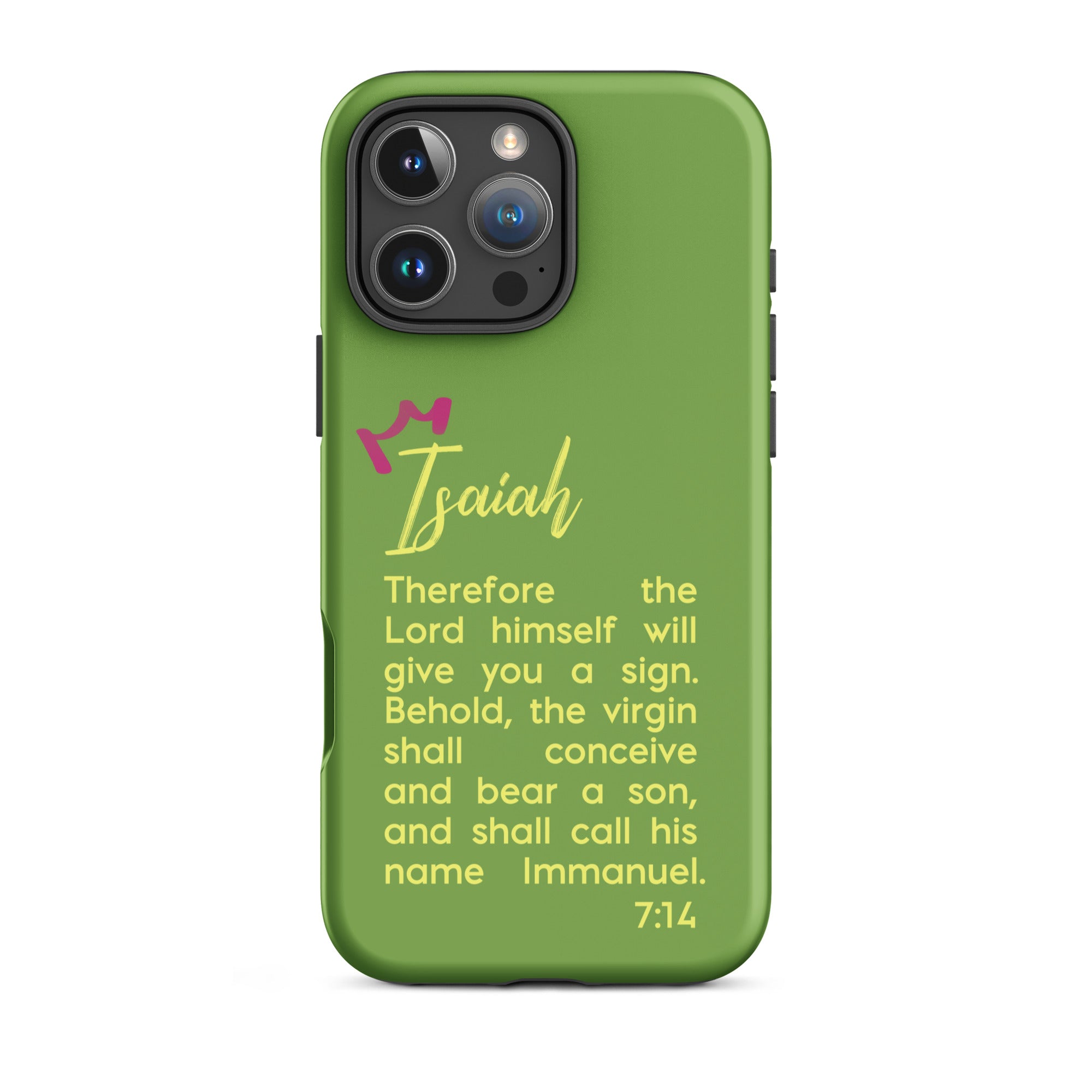 iPhone Case - Isaiah 7:34