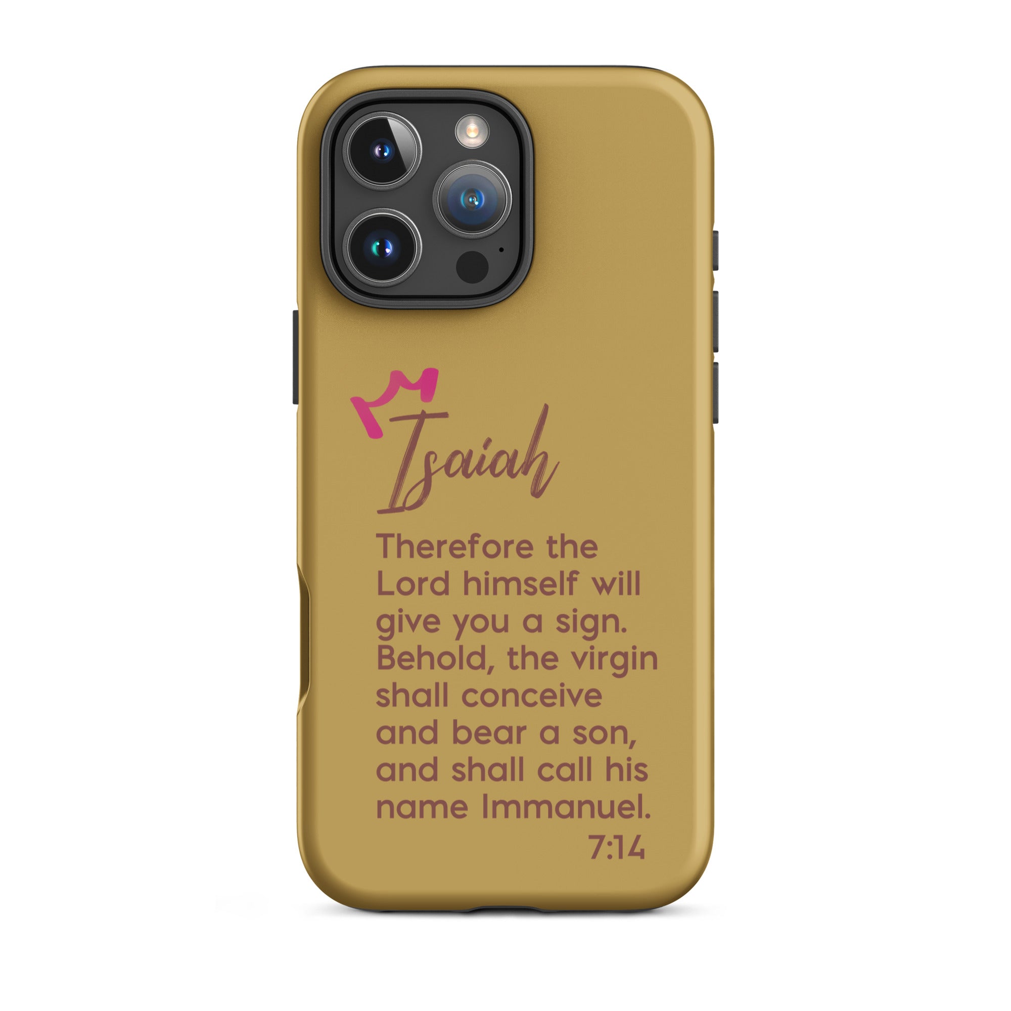 iPhone Case - Isaiah 7:34